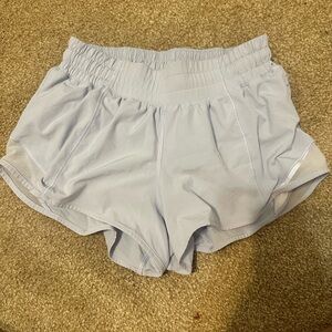 HOTTY HOT LIGHT PURPLE LULULEMON SHORTS